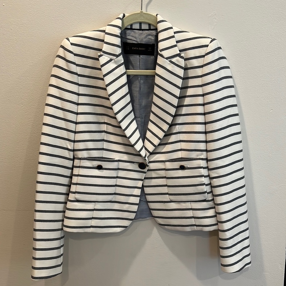 Zara Nautical Blazer